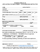 Lifeguard Application