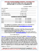 2-2023 Returning Member form only fillable